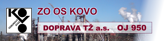 ZO OS KOVO Doprava TŽ a.s. OJ 950